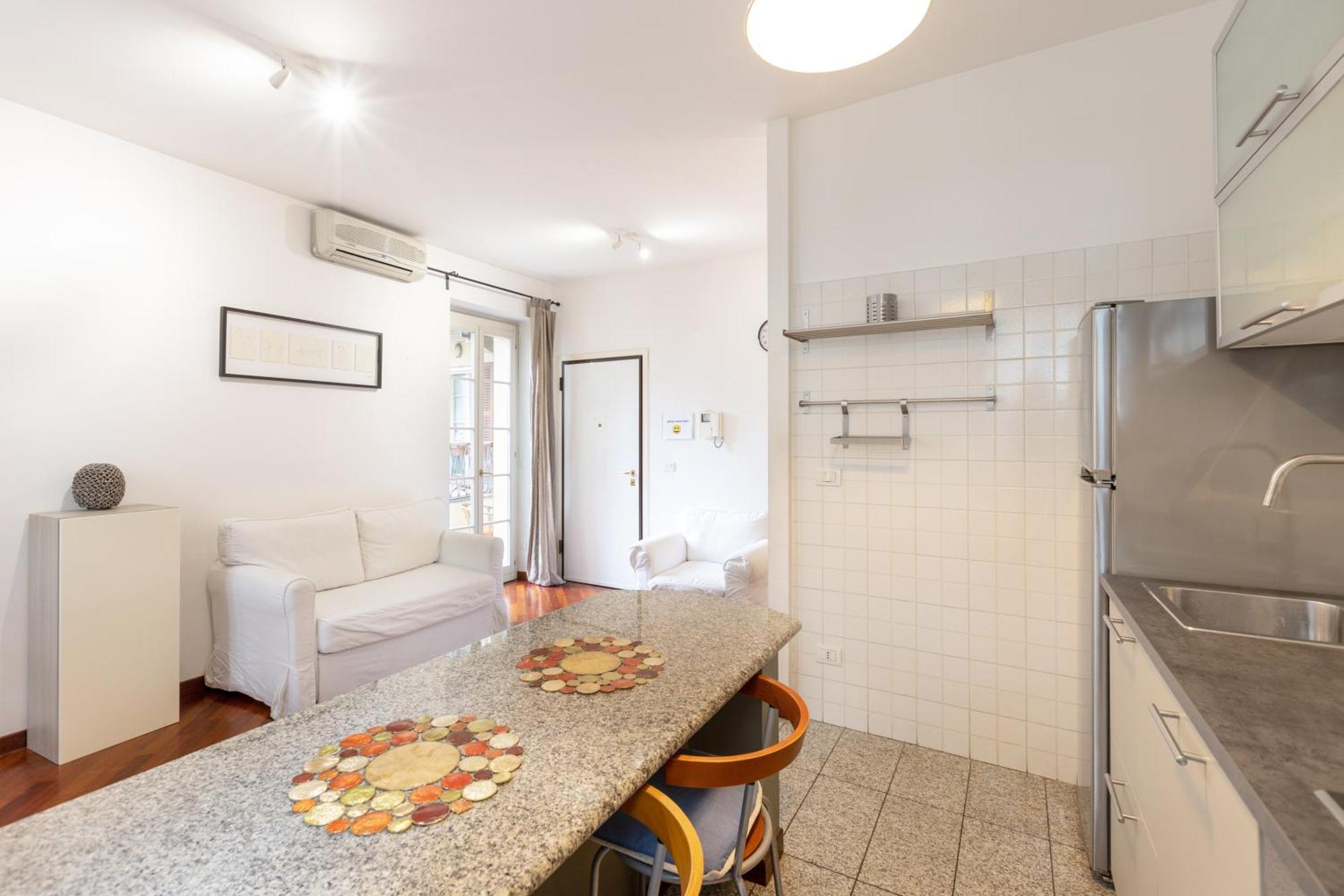 Splendid One Bedroom 2 Level Duomo - Mirable Pm Appartement